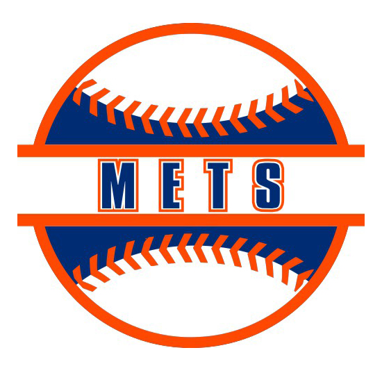 Baseball New York Mets Logo iron on paper